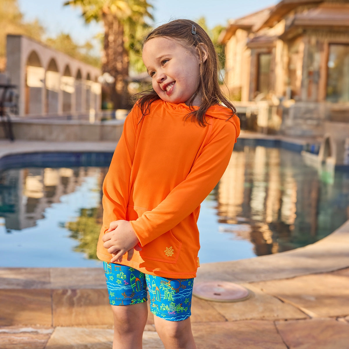 Kid's Neon Swim & Play Jammerz