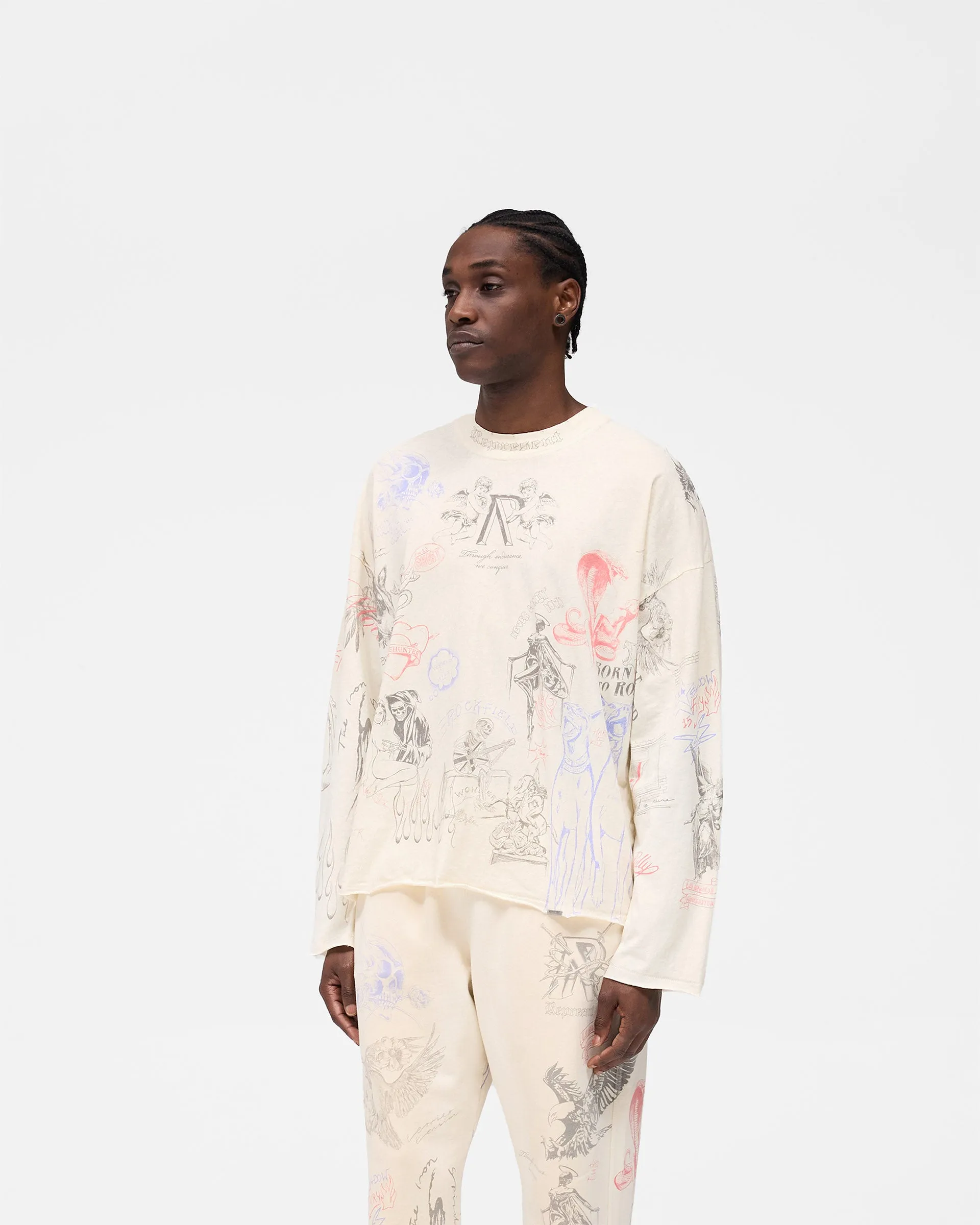 Legacy Long Sleeve T-Shirt - Buttercream