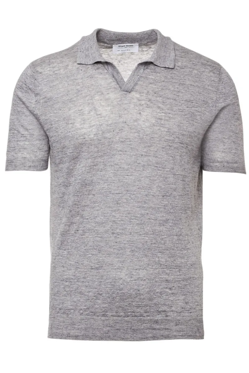 Linen Mélange Polo