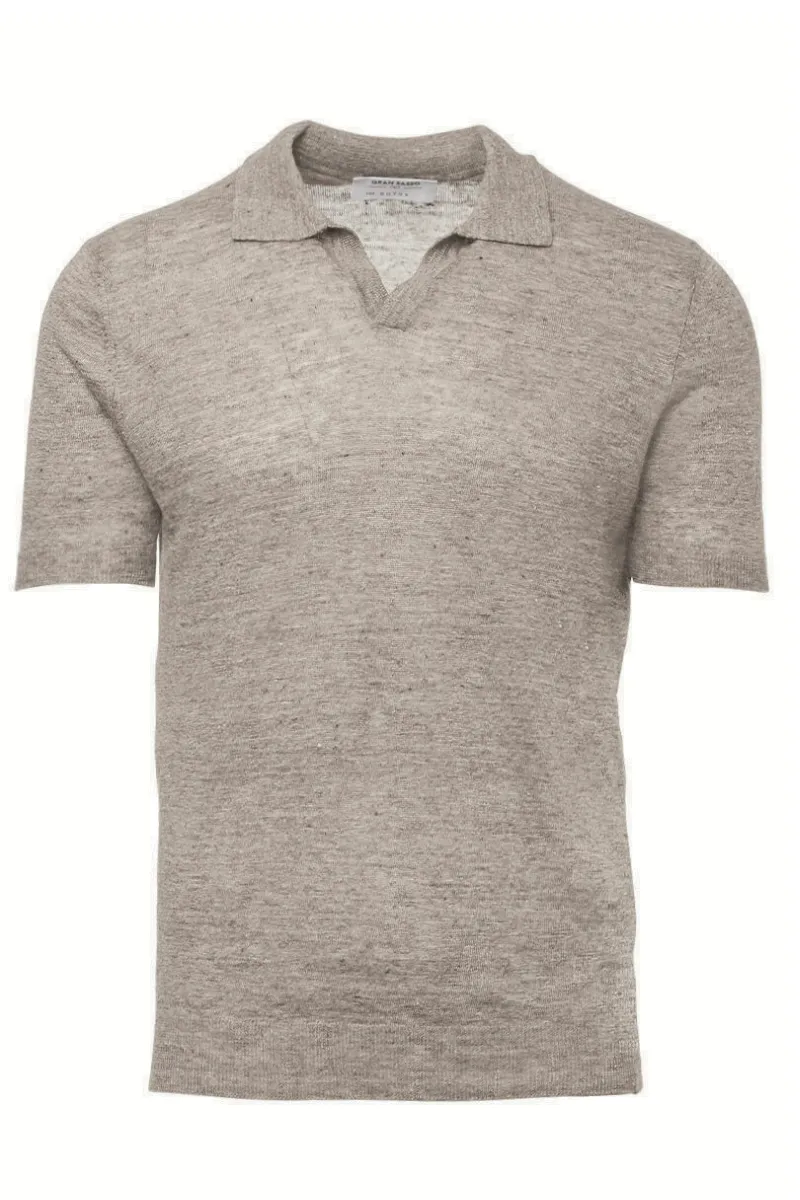 Linen Mélange Polo