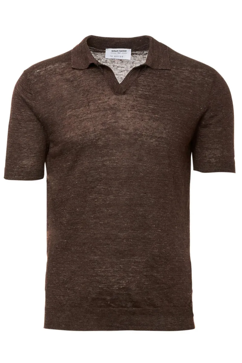 Linen Mélange Polo