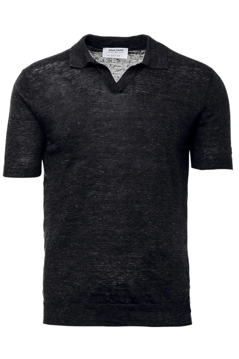 Linen Mélange Polo