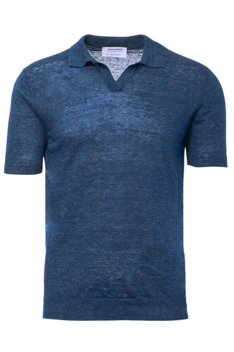 Linen Mélange Polo