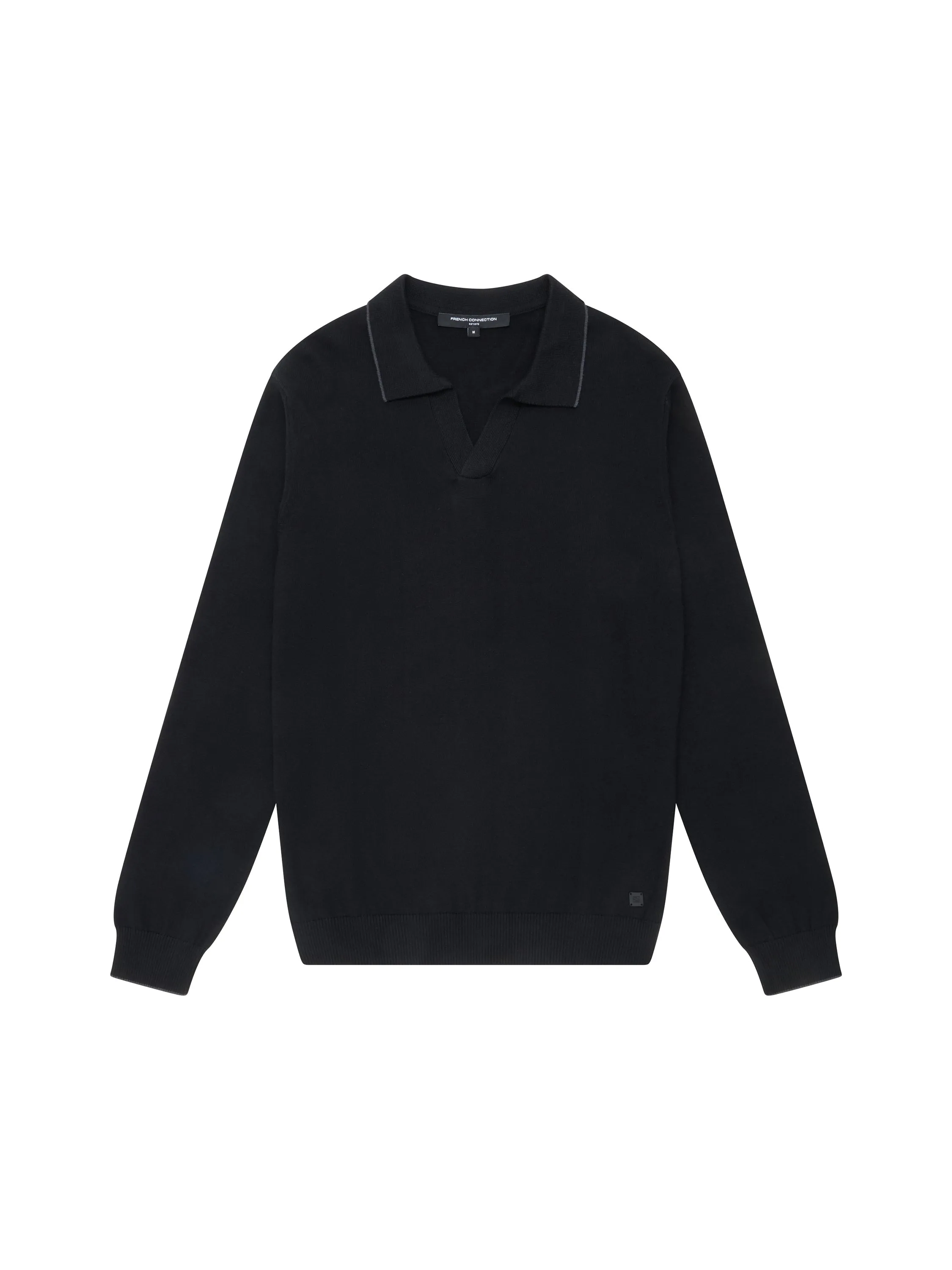 Long Sleeve Trophy Knit Polo Shirt