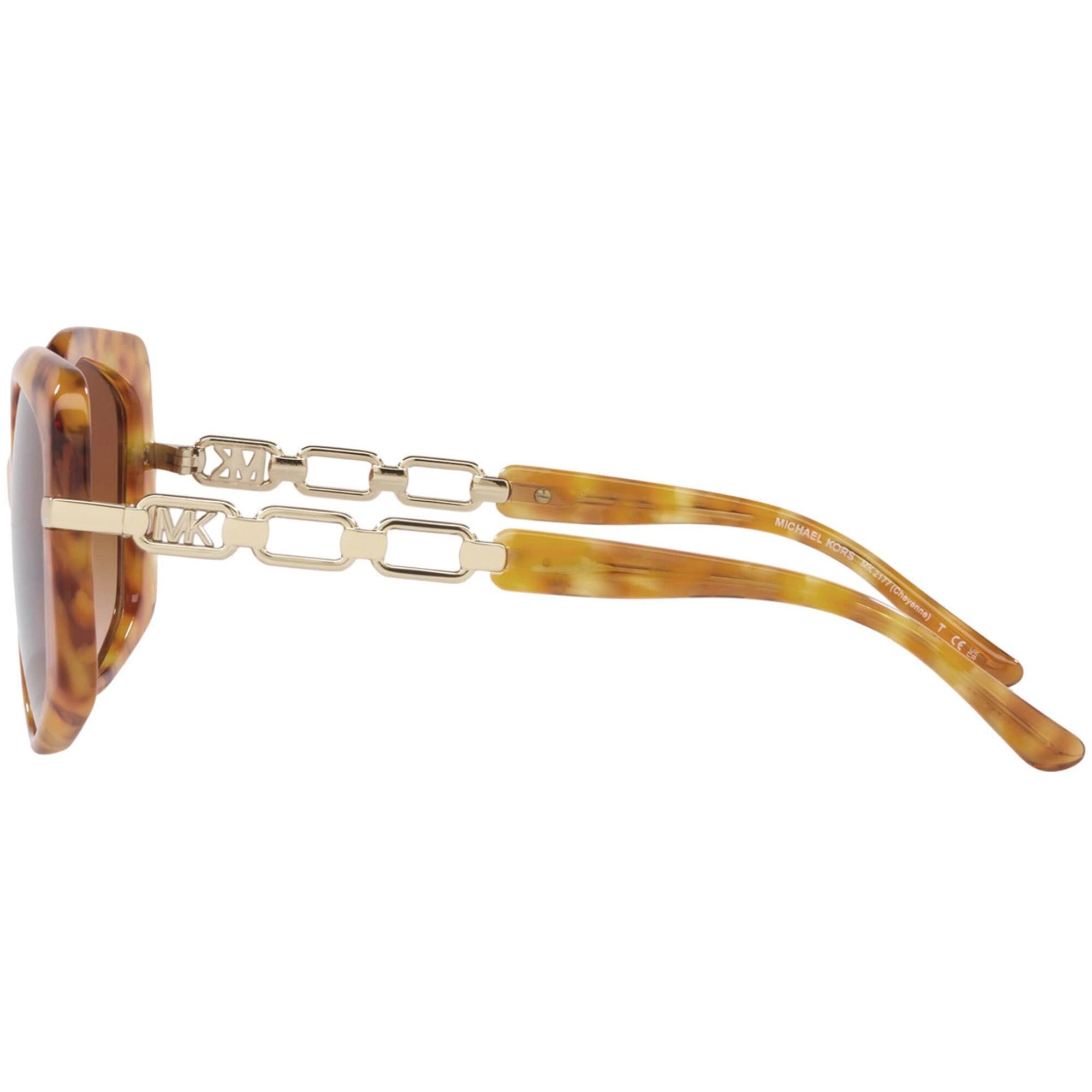 Michael Kors Women's Sunglasses - Marigold Tortoise Oversized Frame | 2177 39153B