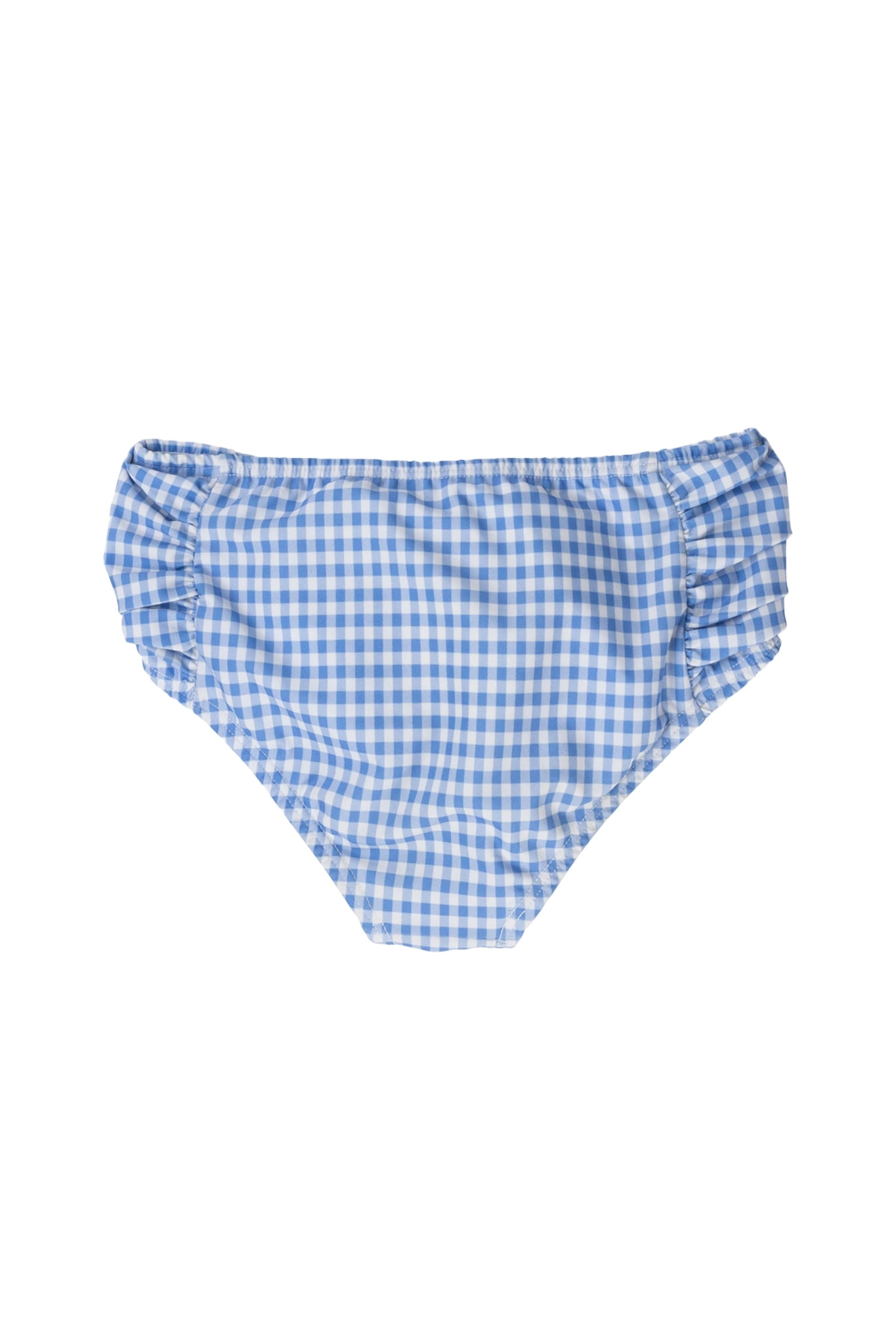 Mini Mid Rise Ruched Bottom in Blakely Gingham