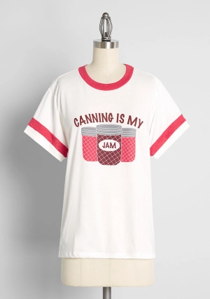 ModCloth x Camp Collection Canning Is My Jam Graphic Ringer Tee