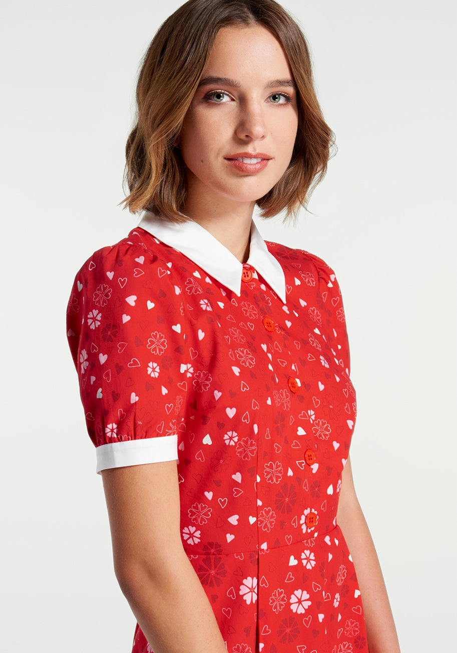 One Sweet Day Shirtdress