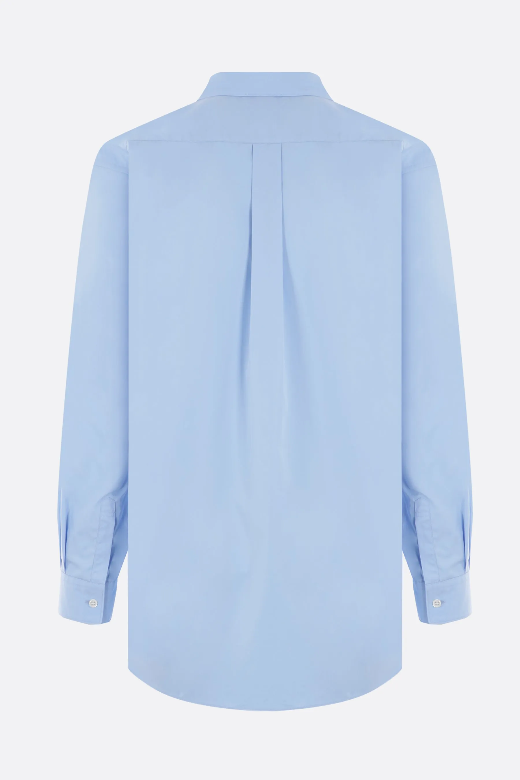 oversized poplin shirt