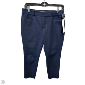 Pants Cropped By Banana Republic In Navy, Size: 6p