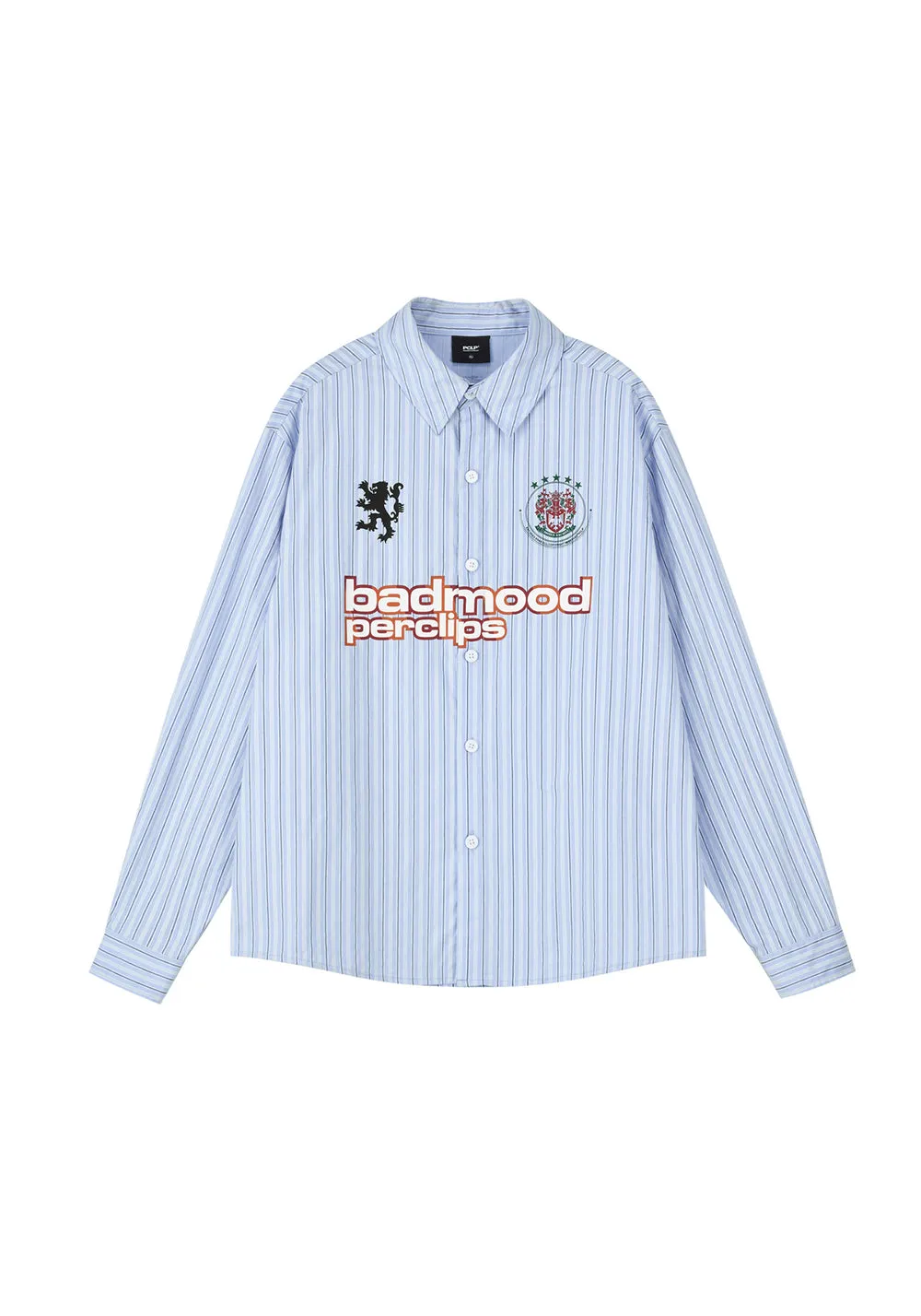 PCLP Soccer Print Striped Shirt