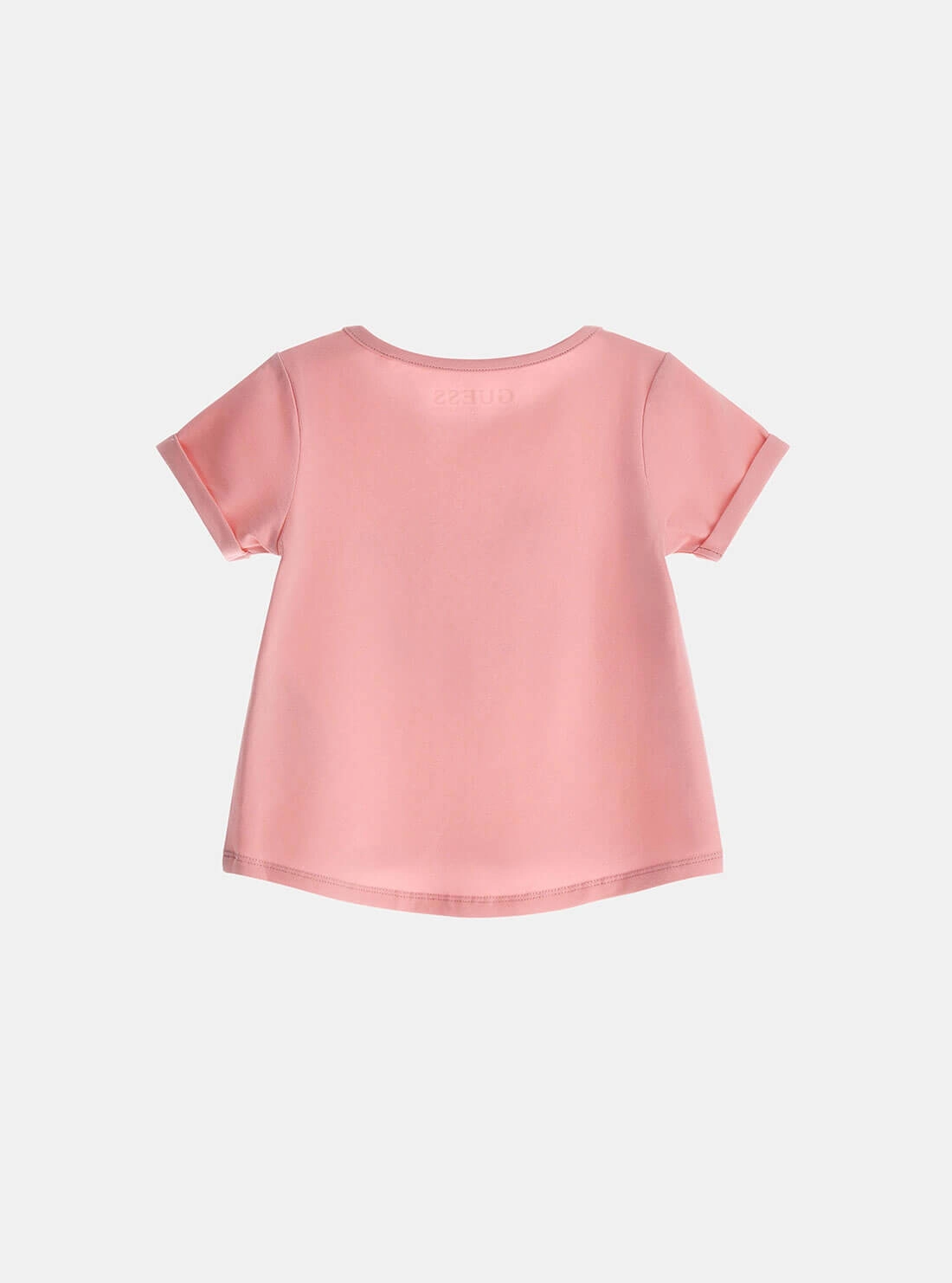 Pink Bear Print Logo T-Shirt (2-7)