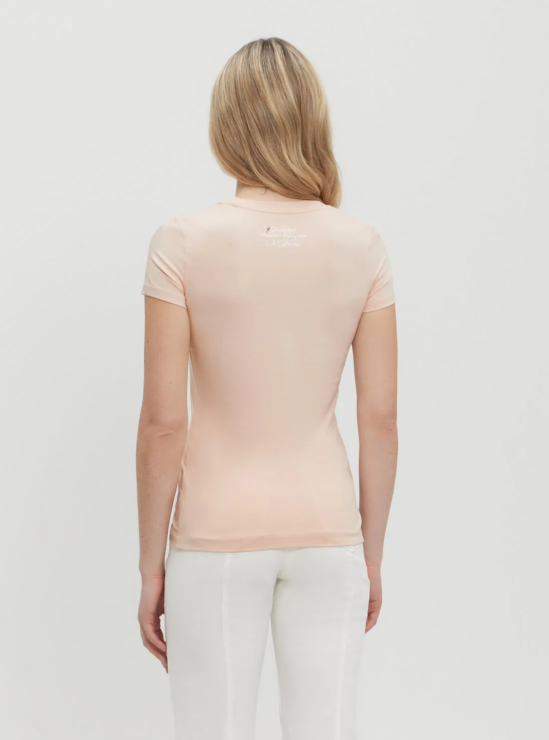 Pink Cheeta Logo T-Shirt