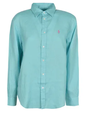 Polo Ralph Lauren Logo Embroidered Buttoned Shirt