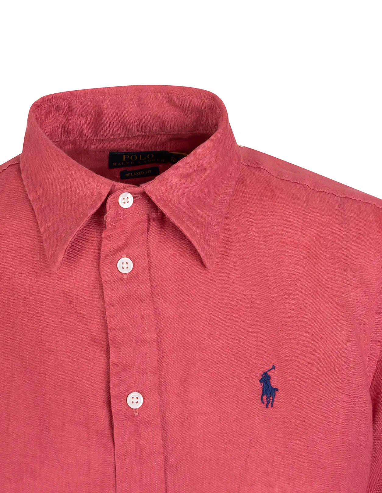 Polo Ralph Lauren Logo Embroidered Long-Sleeved Shirt