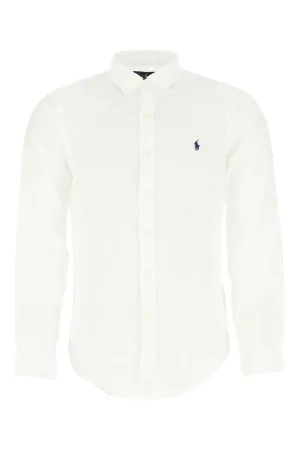 Polo Ralph Lauren Logo Embroidered Poplin Shirt