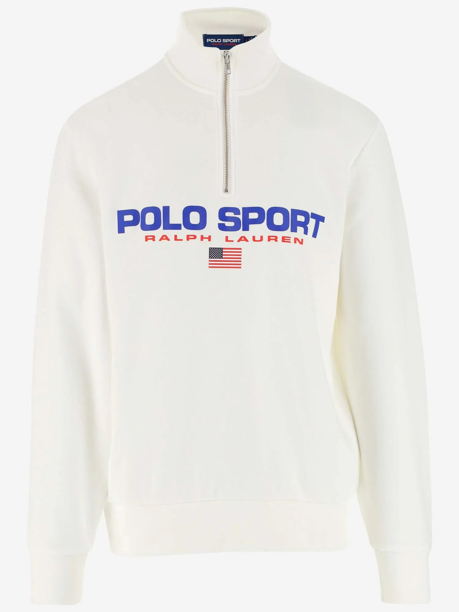 Polo Ralph Lauren Sport Logo Printed Half-Zip Sweatshirt