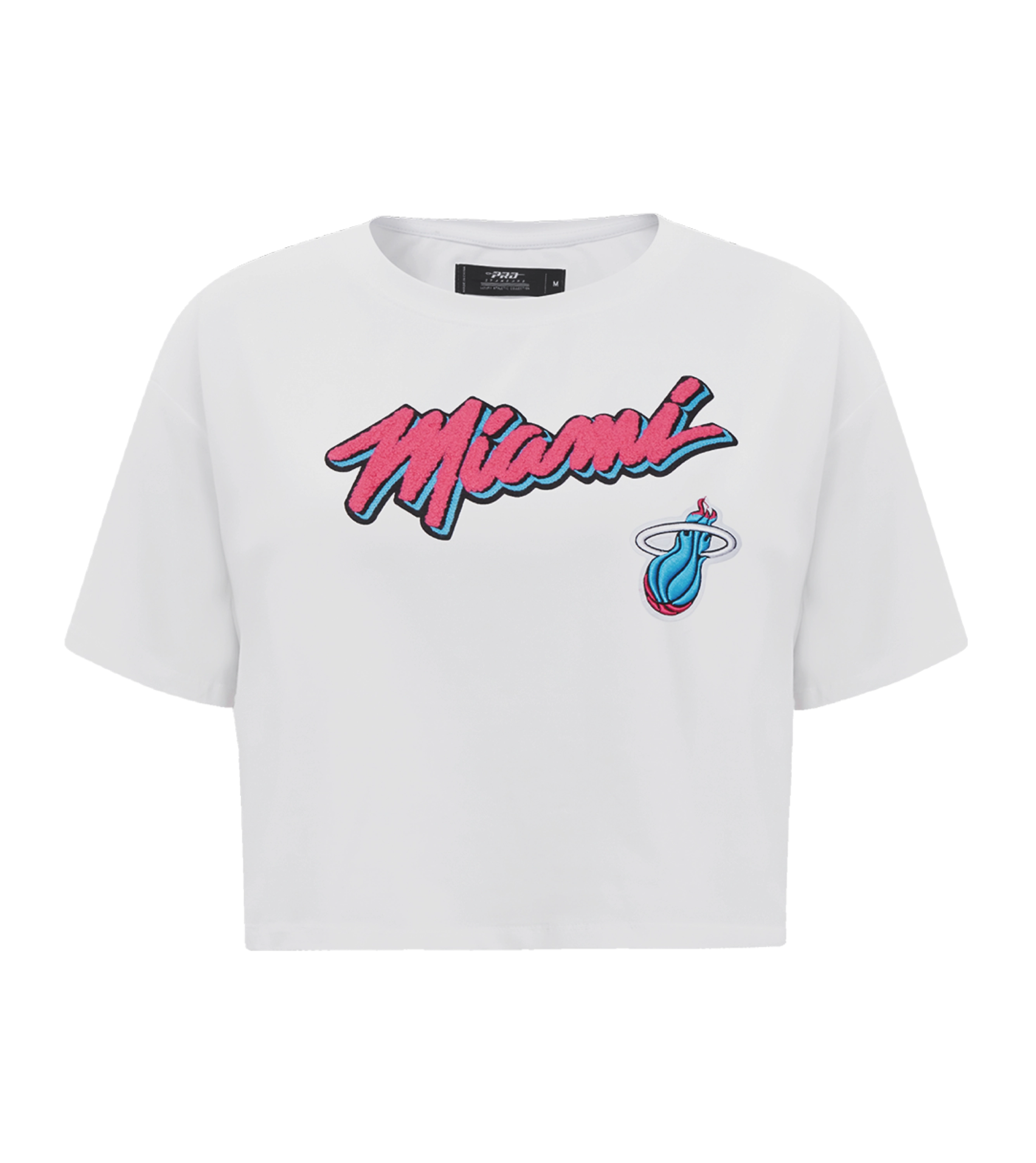 Pro Standard Miami HEAT Original Vice Women's Boxy Crop Tee