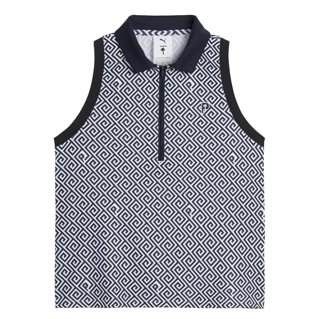 Puma - Women's Puma x PTC Resort Sleeveless Golf Polo (623969 02)