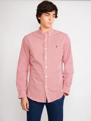 Red / White Striped Shirt