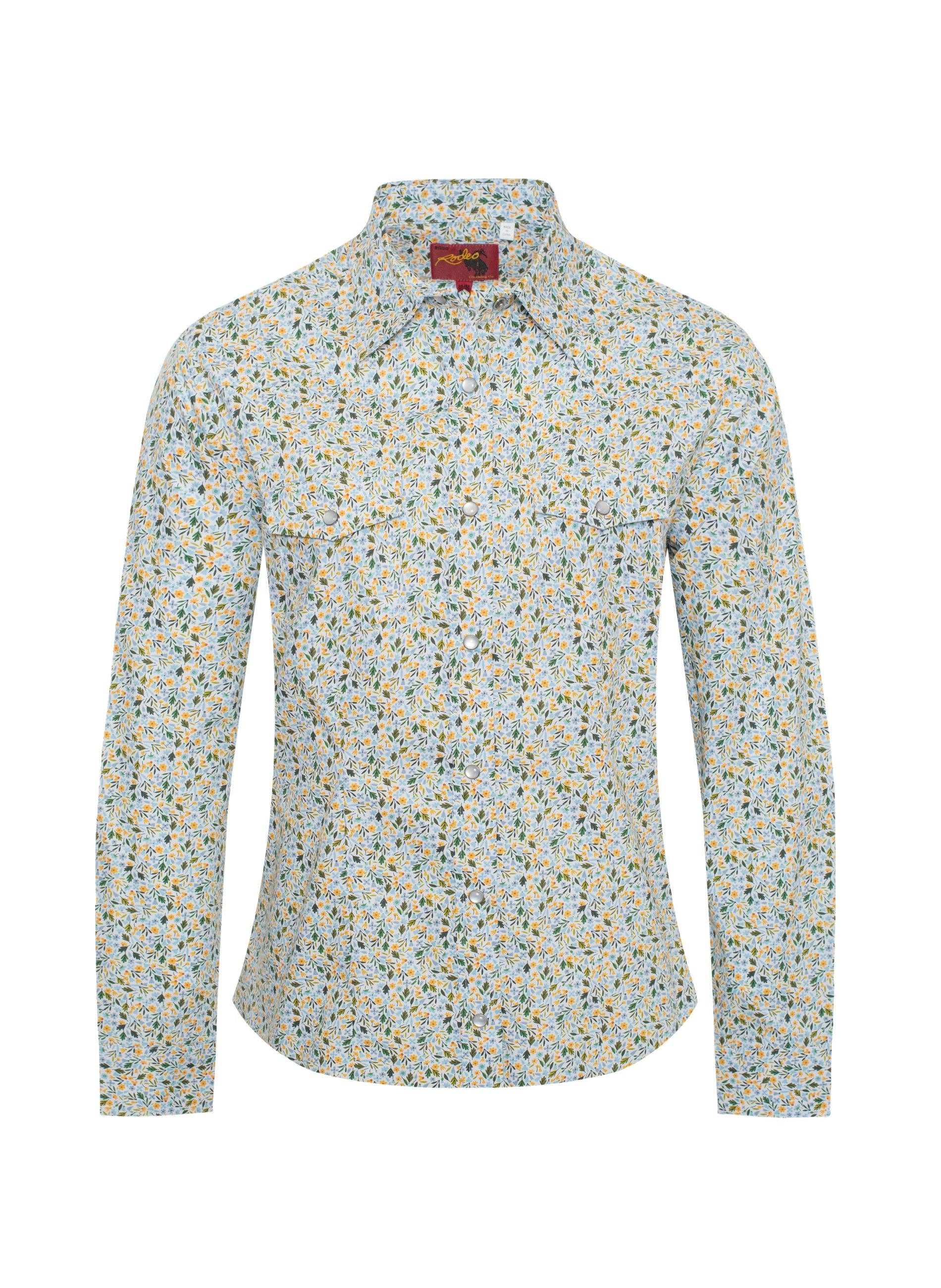 Rodeo Clothing Women's Western Print Shirt LS100-125