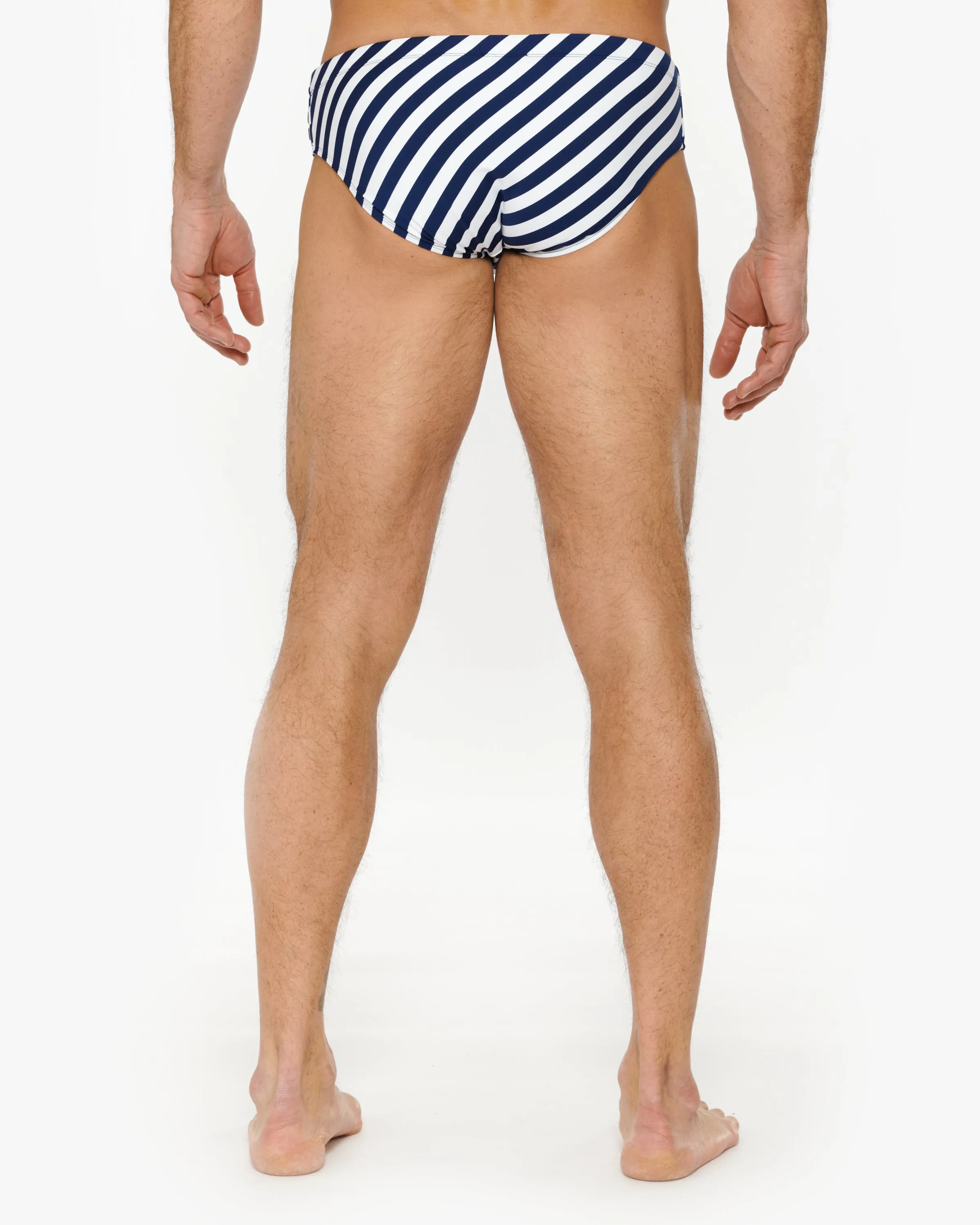 Ron Dorff Swim Briefs Diagonal Stripes
