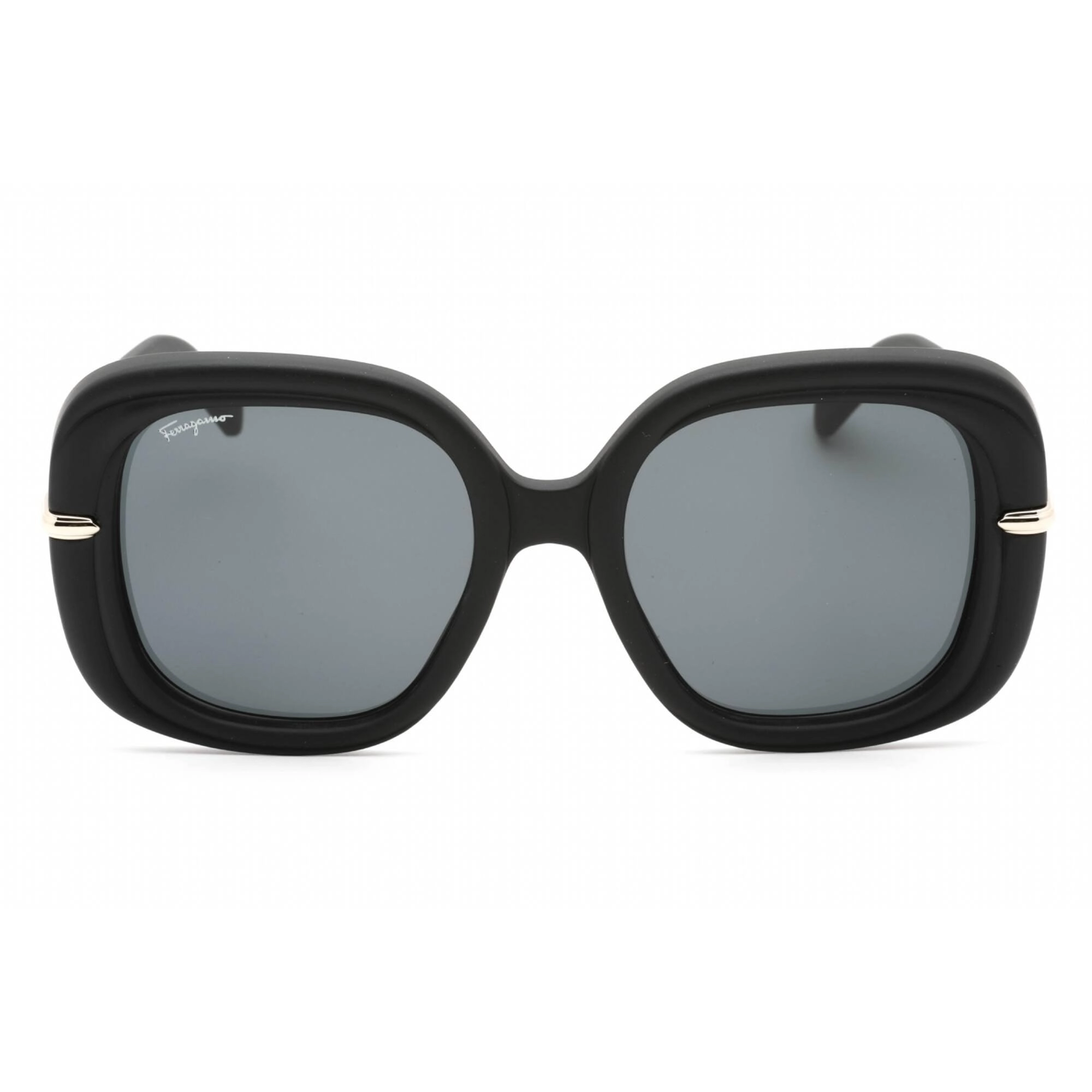 Salvatore Ferragamo Women's Sunglasses - Oversized Frame Blue Grey Lens | SF1058S 002