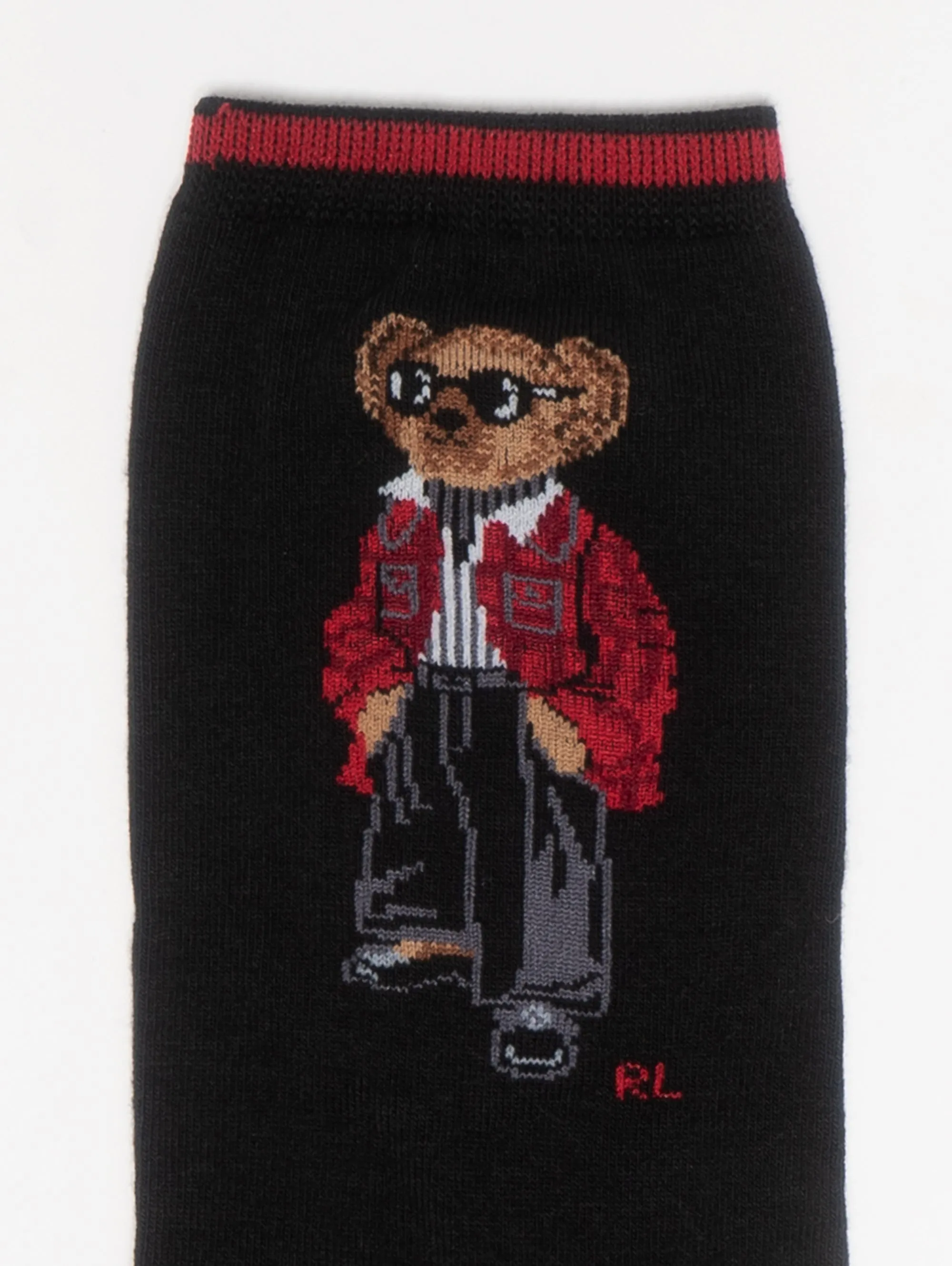 Socks with Polo Bear Black