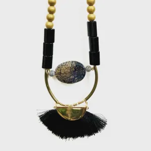 Stone balance pendant