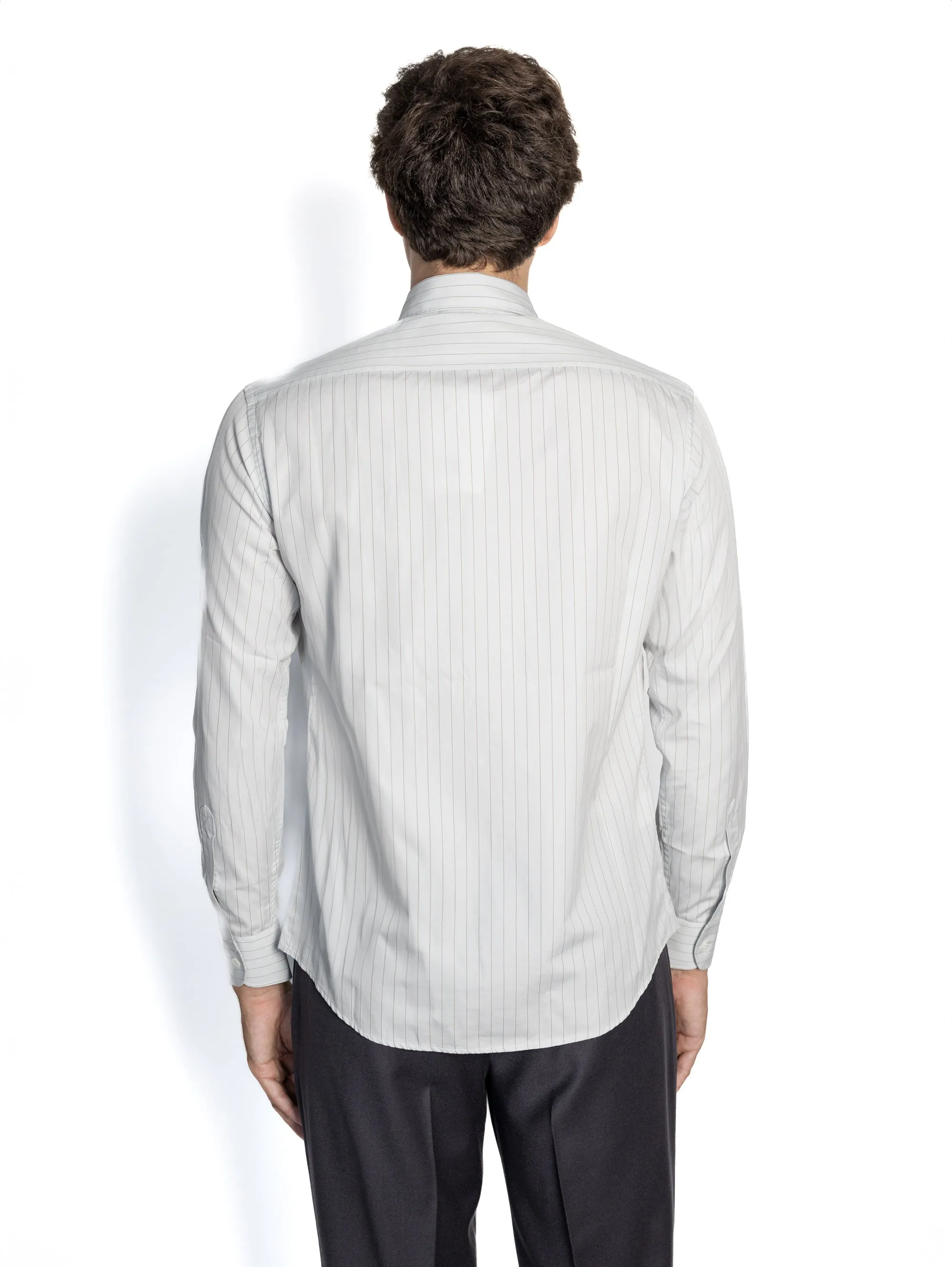 Striped Cotton Pearl Shirt