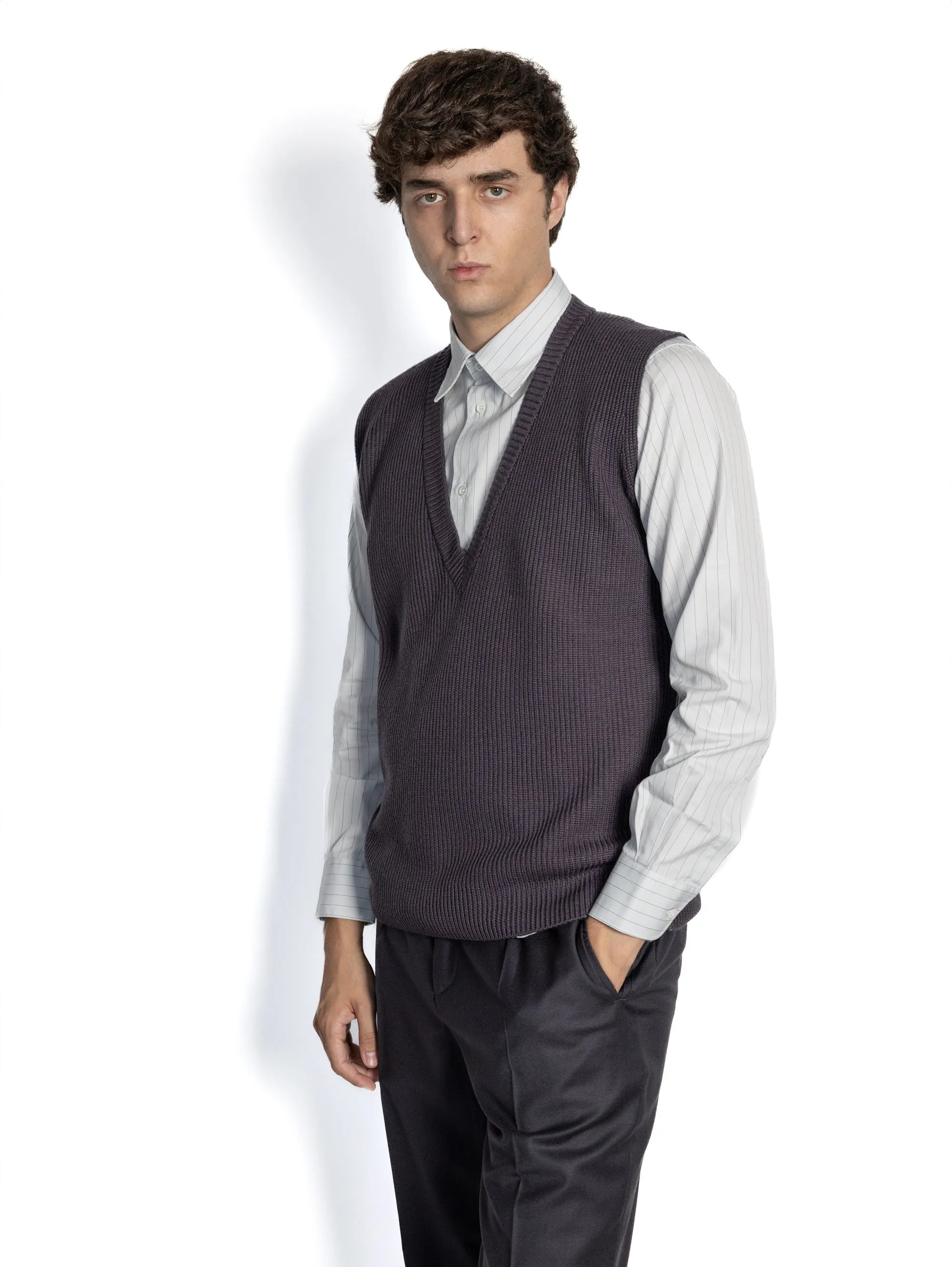 Striped Cotton Pearl Shirt