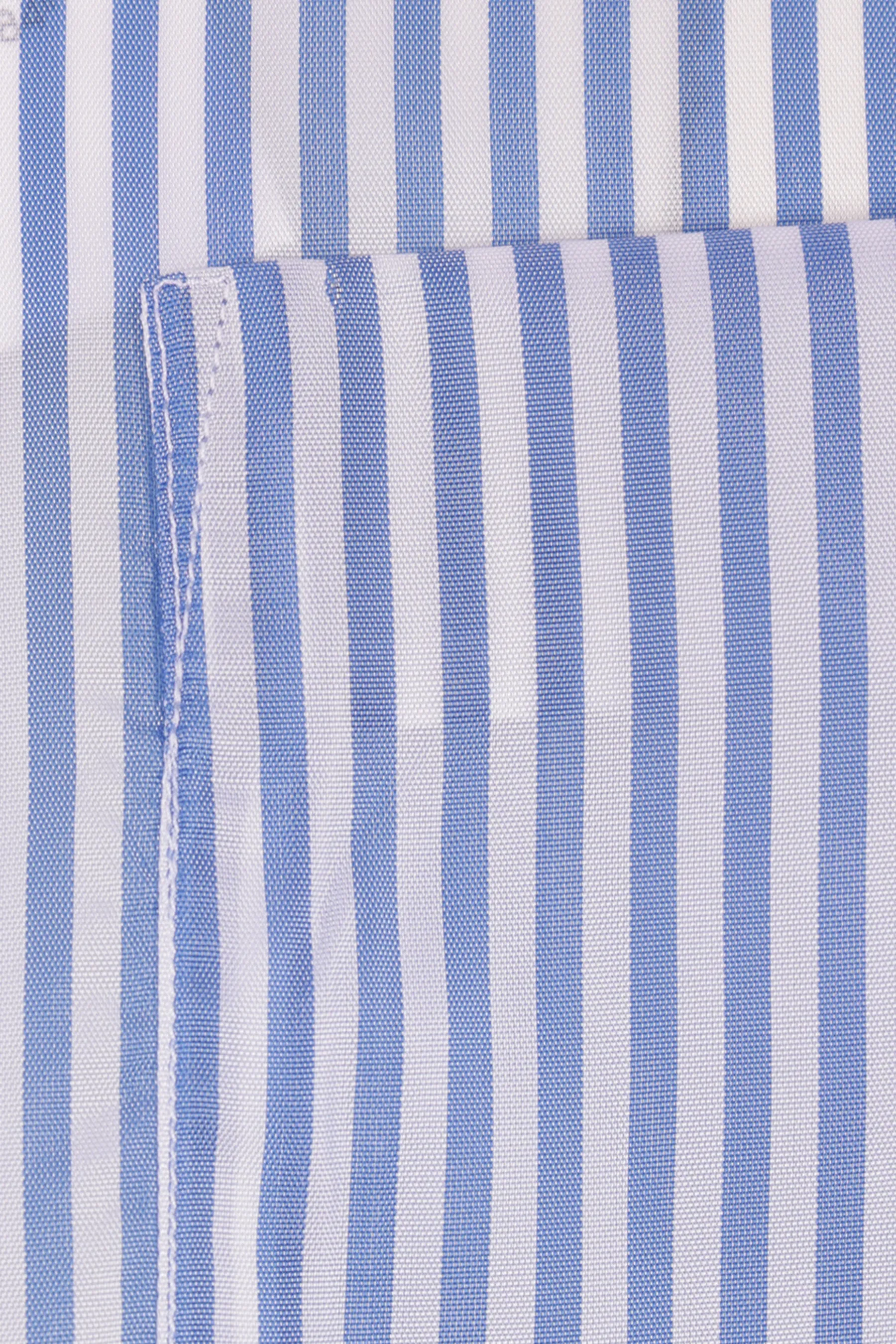 striped cupro shirt
