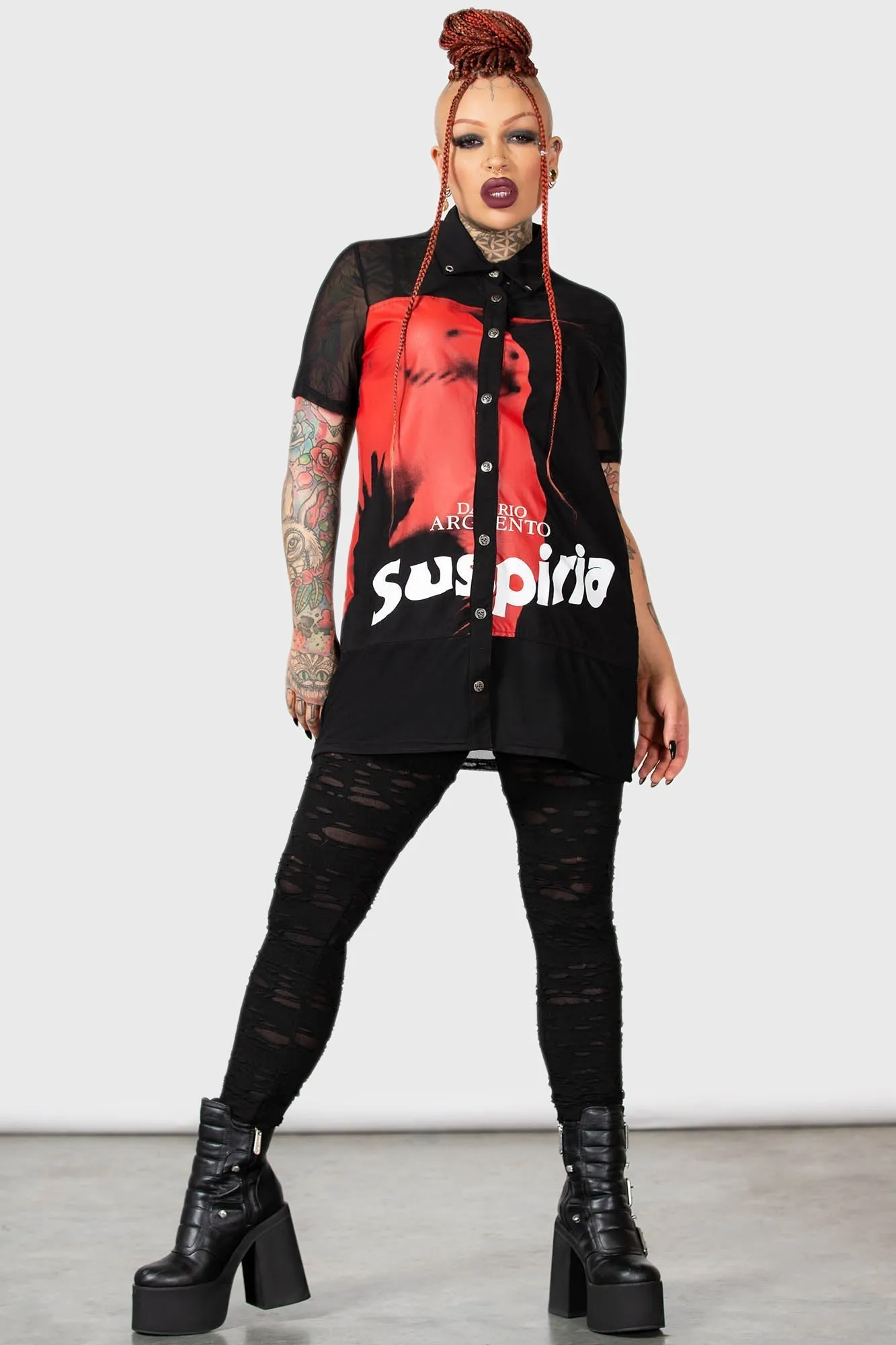Suspiria Mesh Shirt - Resurrect