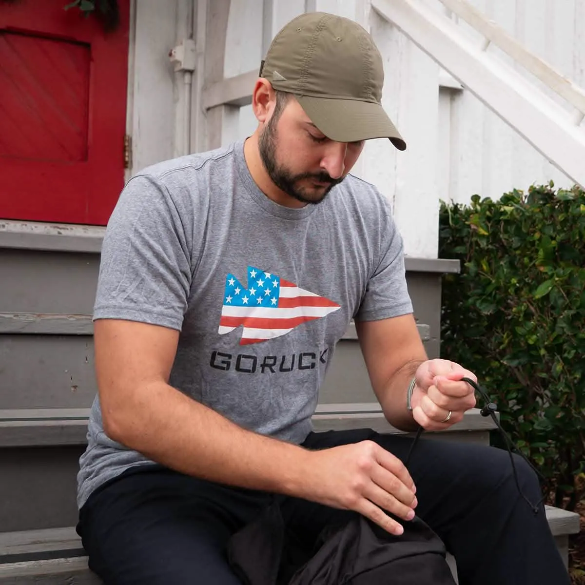T-shirt - GORUCK USA - Grey