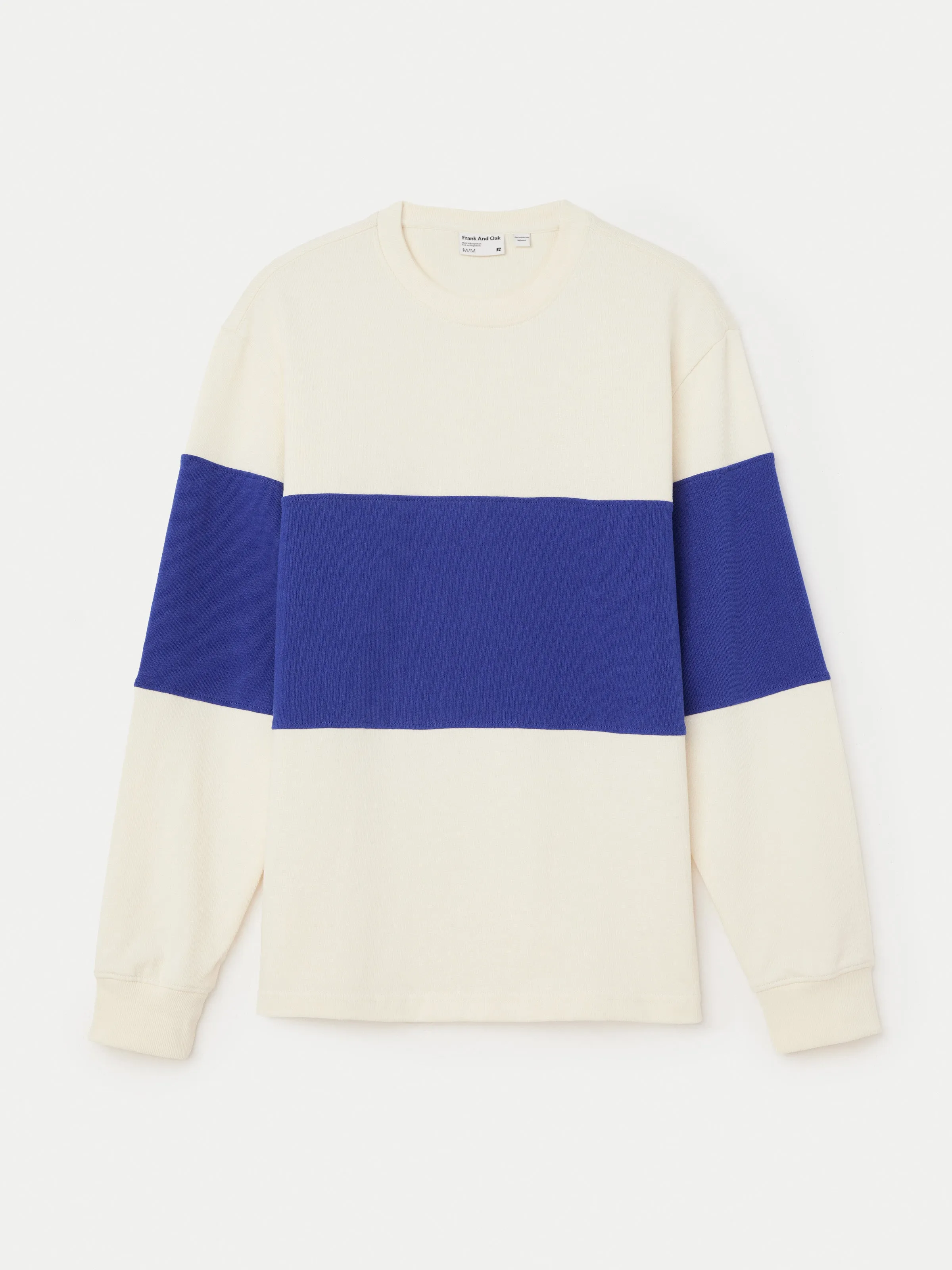 The Rugby Long Sleeve T-Shirt in Carpenter Blue