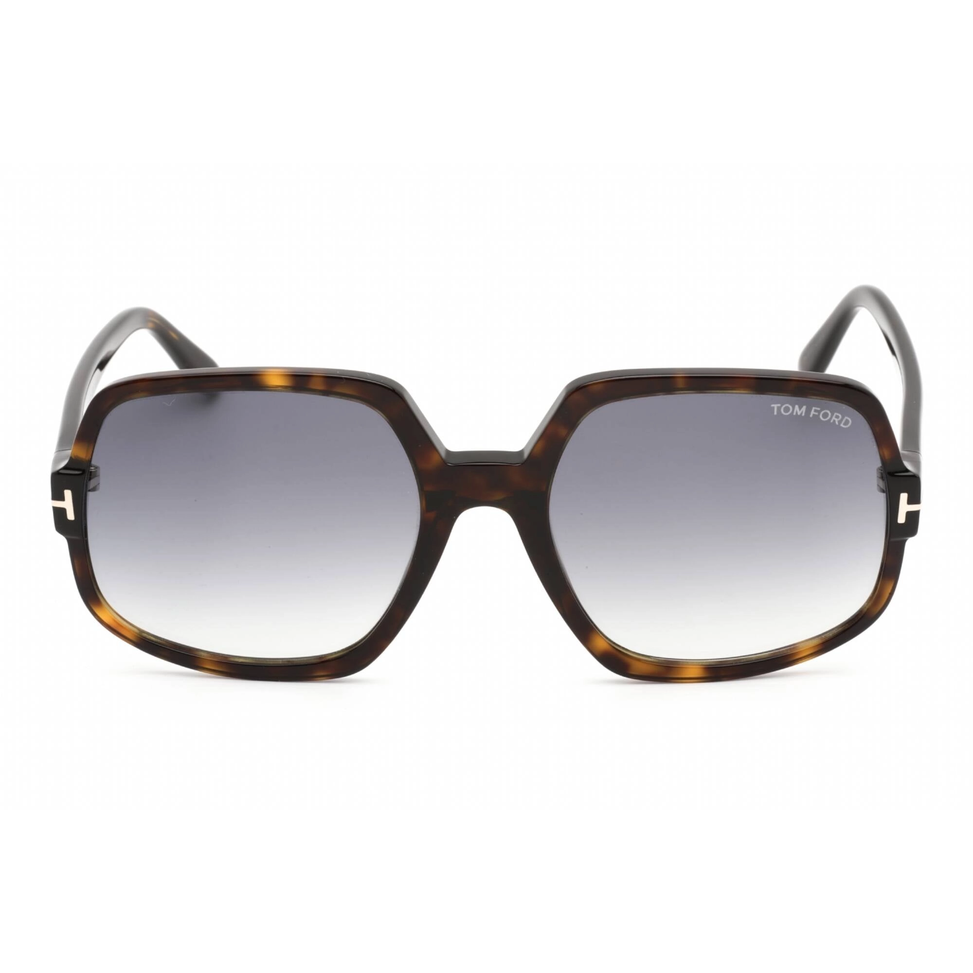 Tom Ford Women's Sunglasses - Dark Havana Plastic Oversized Shape Frame | FT0992 52W