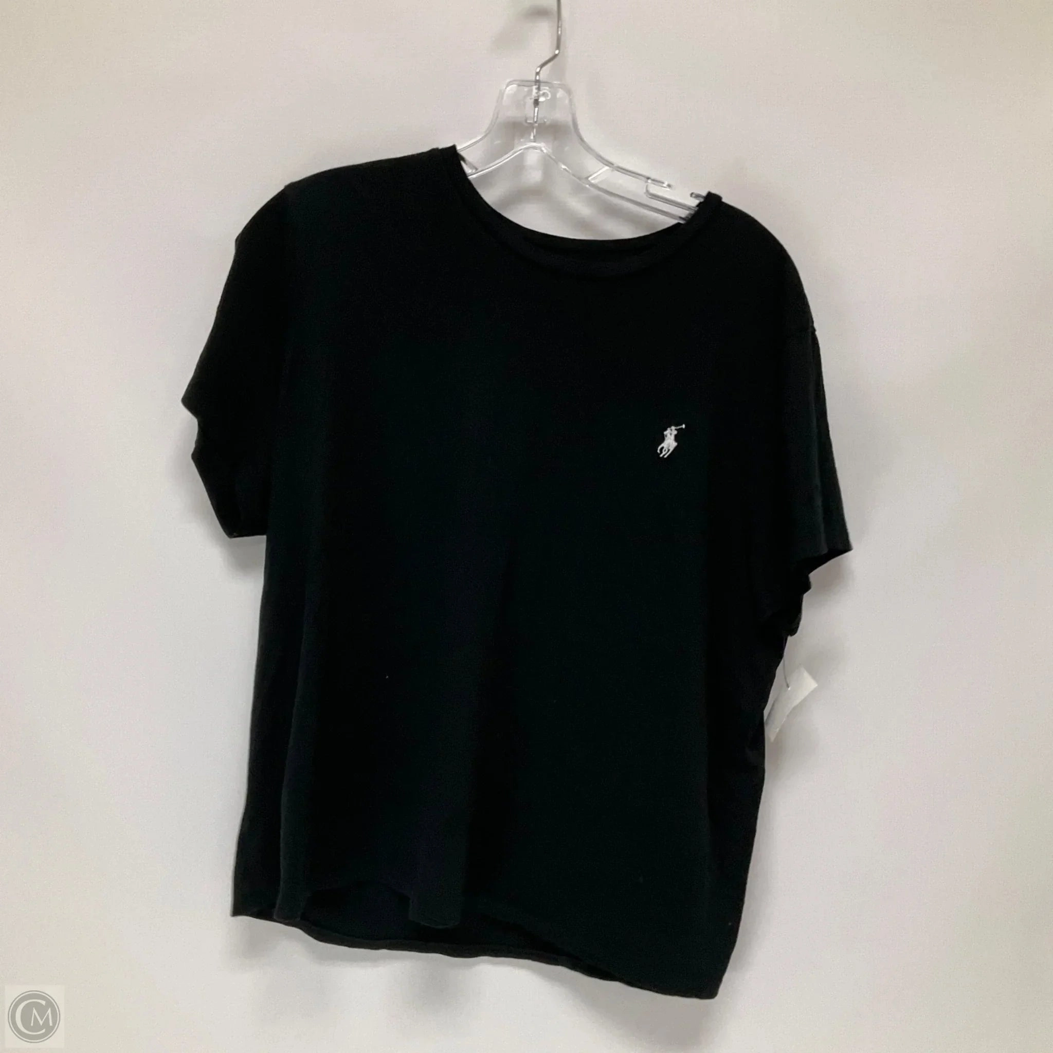 Top Short Sleeve Basic By Polo Ralph Lauren In Black, Size: Xxl
