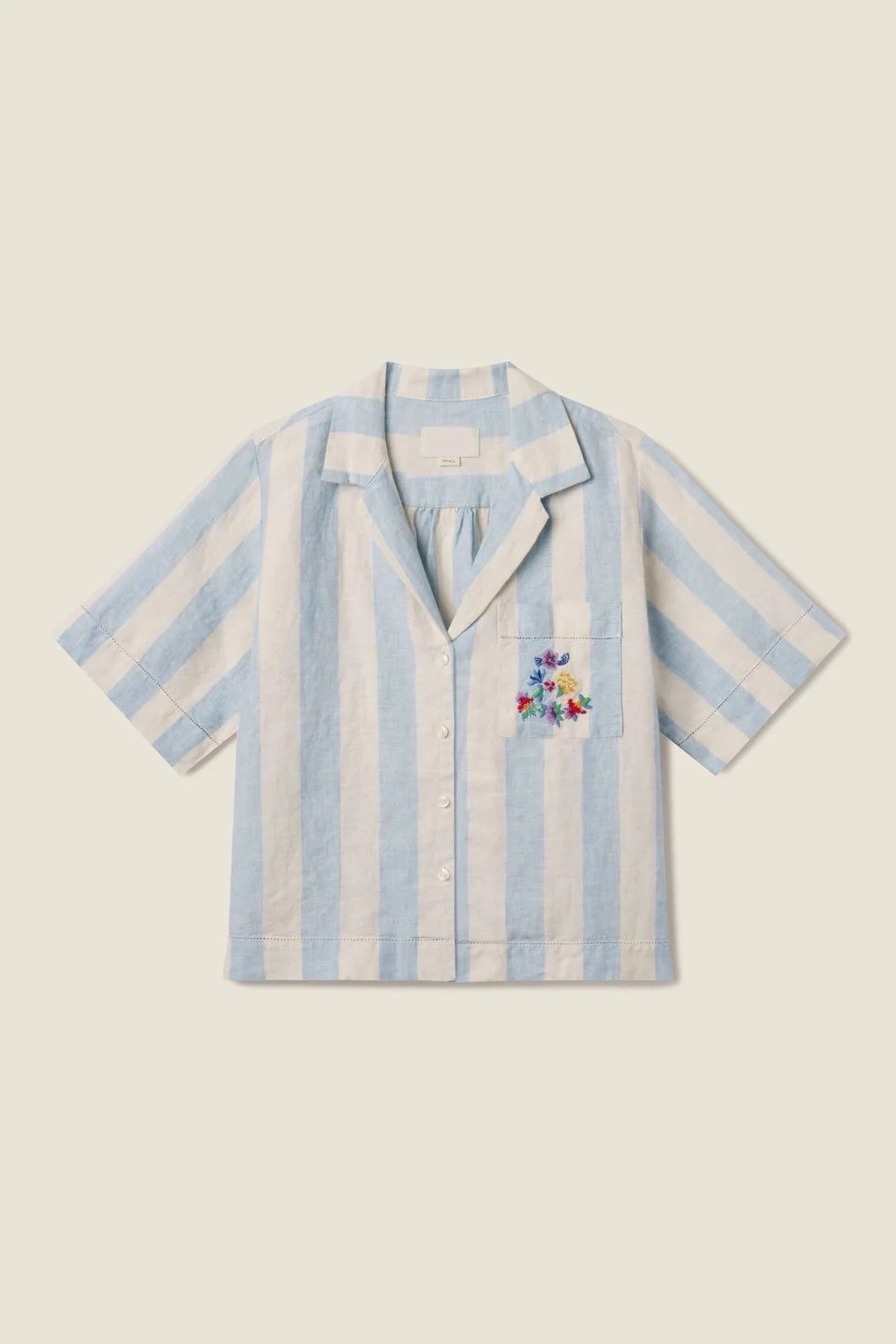 Tr1291 Seaside Stripe Shirt