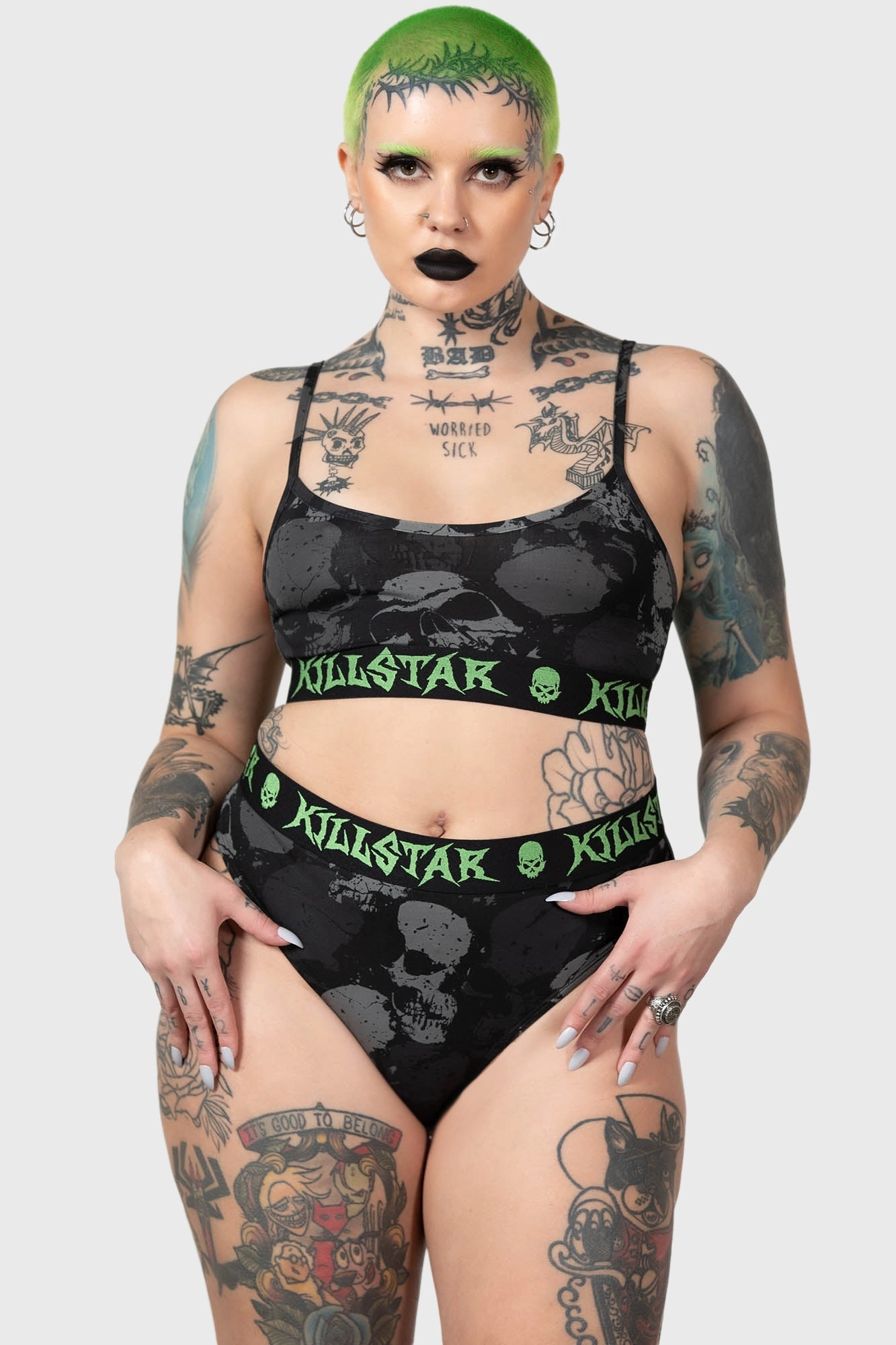 Tzompantli Crop Top
