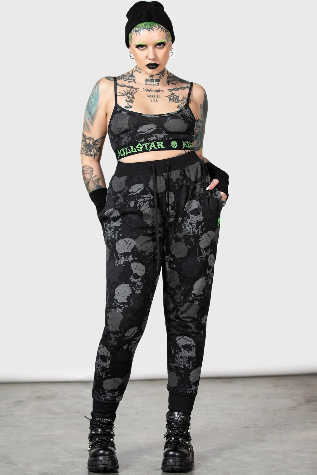 Tzompantli Crop Top