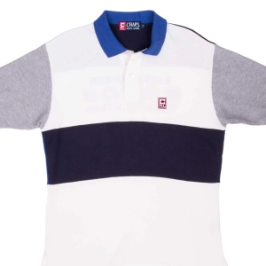 VINTAGE CHAPS RALPH LAUREN TEAM YACHTING POLO SHIRT 1990S MEDIUM