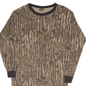 VINTAGE HUNTING REALTREE CAMO LONG SLEEVE TEE SHIRT 1990S LARGE MADE IN USA