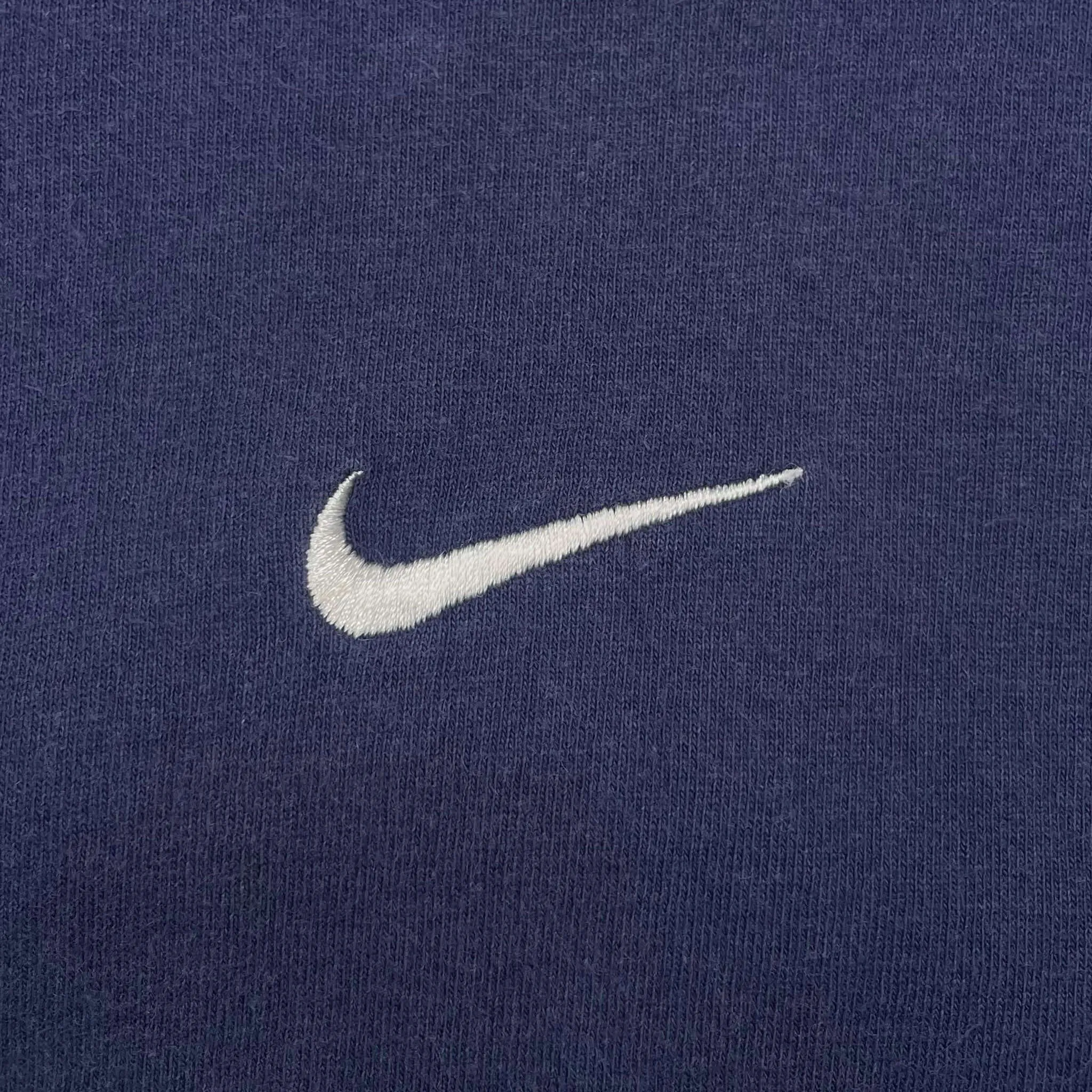 VINTAGE NIKE CLASSIC SWOOSH TEE SHIRT 1990S LARGE MADE IN USA