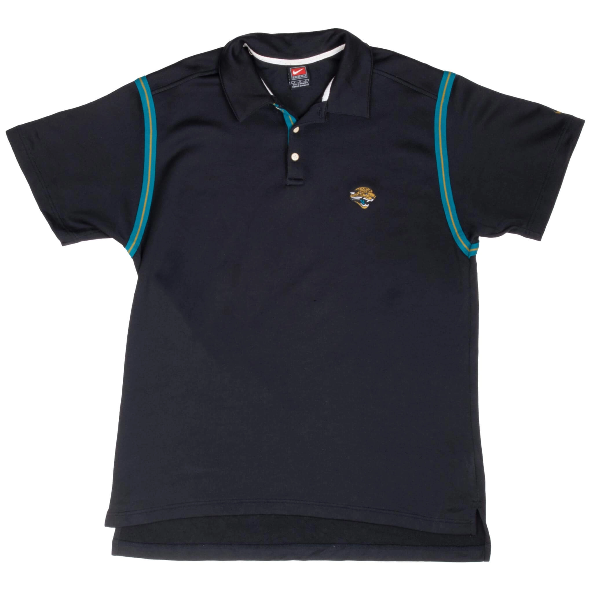 VINTAGE NIKE NFL JACKSONVILLE JAGUARS POLO SHIRT 1990S LARGE