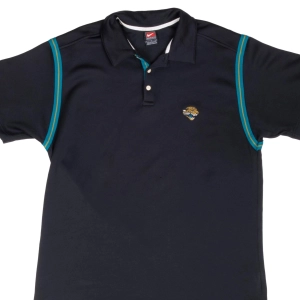 VINTAGE NIKE NFL JACKSONVILLE JAGUARS POLO SHIRT 1990S LARGE