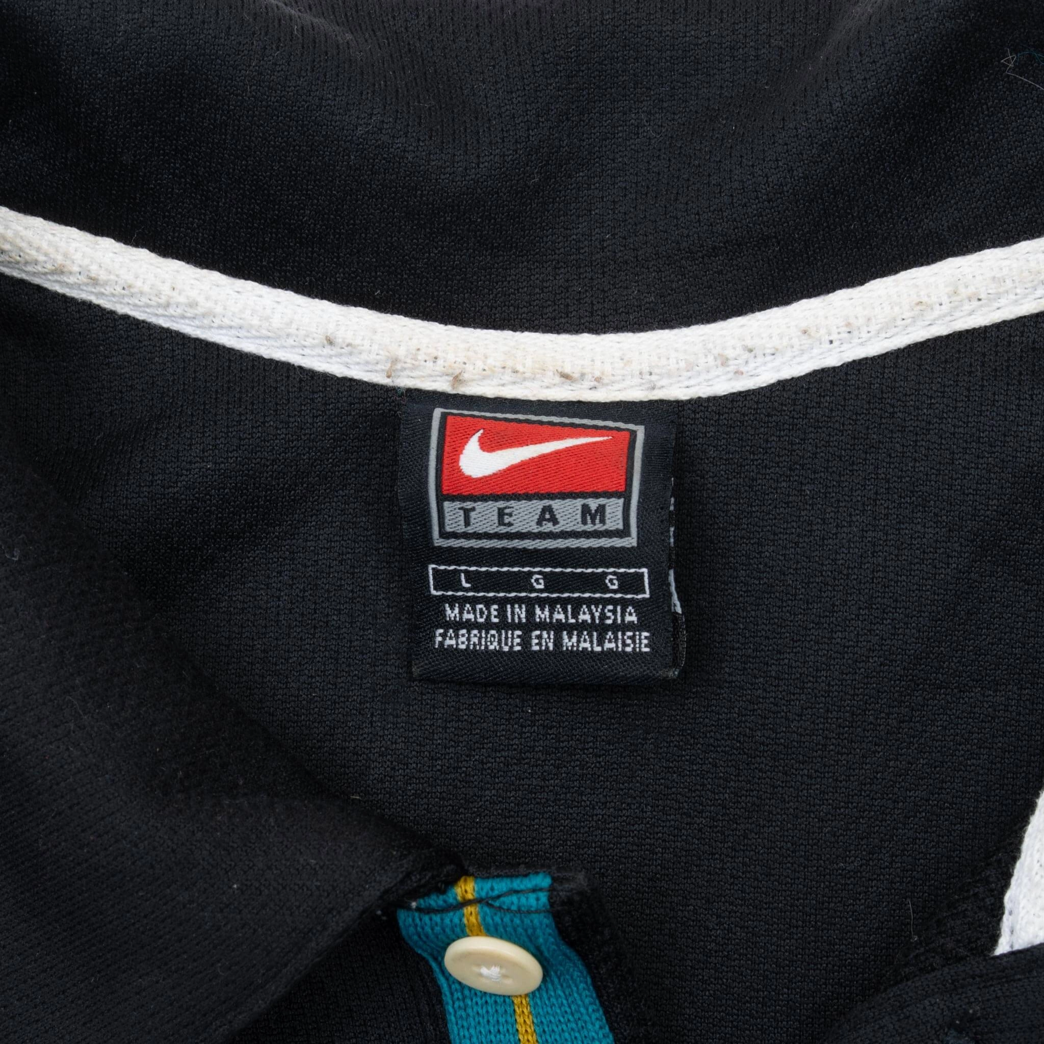 VINTAGE NIKE NFL JACKSONVILLE JAGUARS POLO SHIRT 1990S LARGE