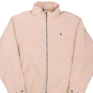 VINTAGE POLO RALPH LAUREN BEIGE JACKET 1990S LARGE
