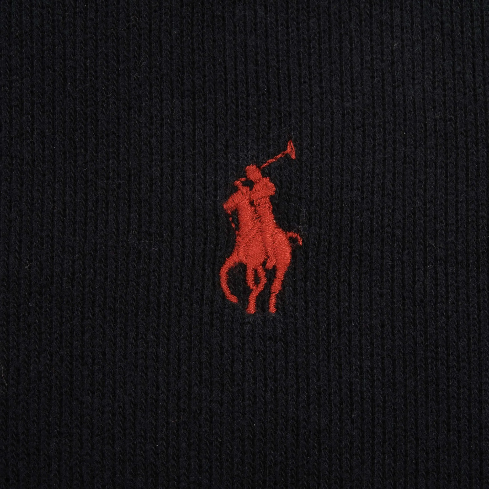VINTAGE POLO RALPH LAUREN BLACK QUARTER 1/4 ZIP SWEATER 1990S SIZE XL