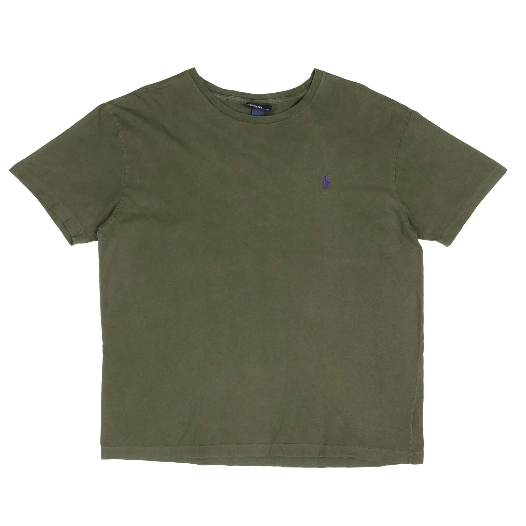 VINTAGE POLO RALPH LAUREN CLASSIC GREEN TEE SHIRT 1990S SIZE MEDIUM