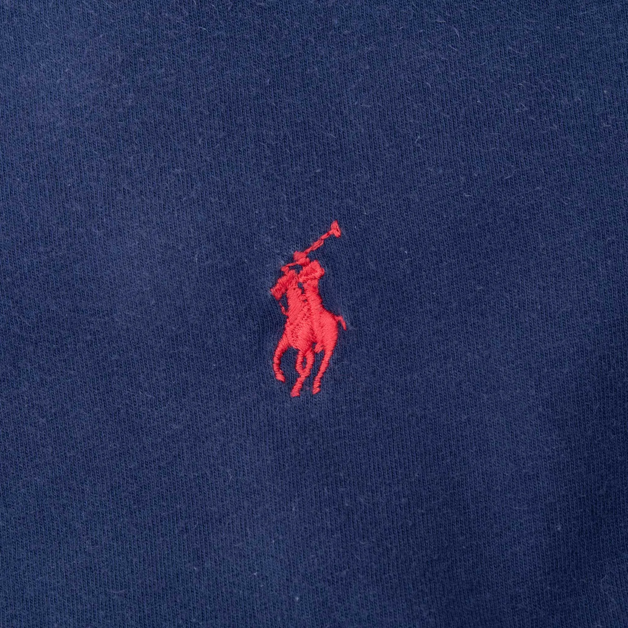 VINTAGE POLO RALPH LAUREN CLASSIC NAVY BLUE TEE SHIRT 1990S 2XL